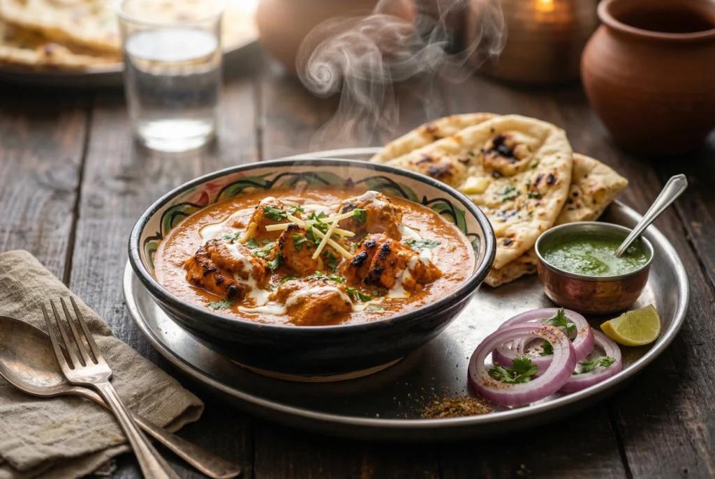Traditional Punjabi Thali