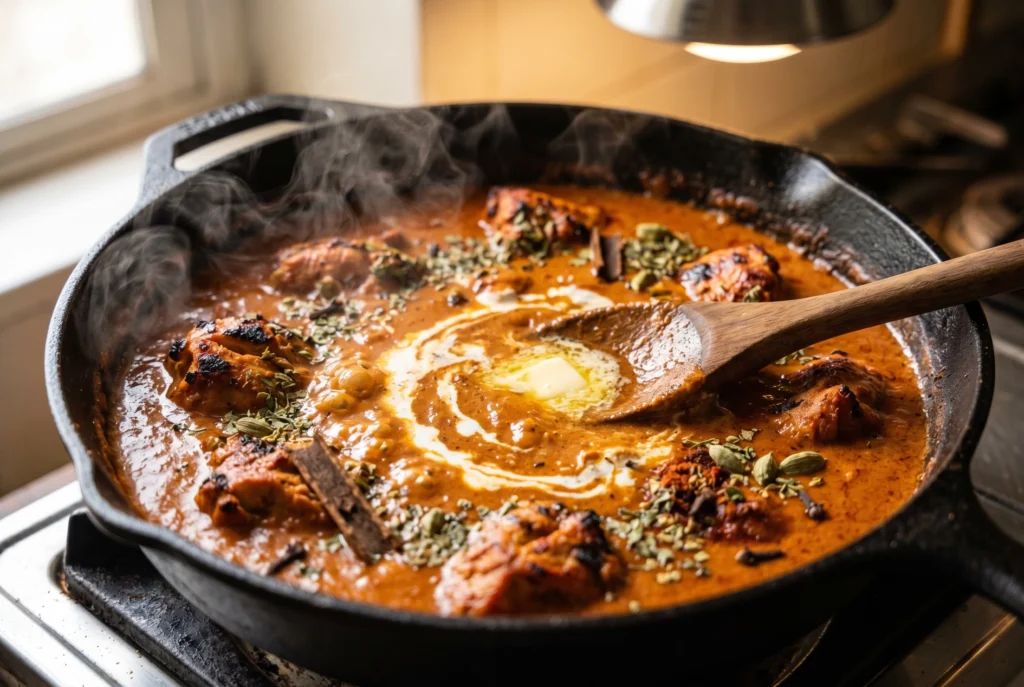 restaurant style butter chicken