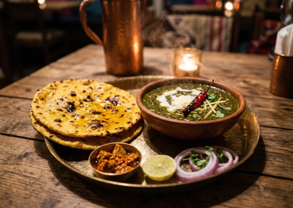 sarson ka saag makki di roti