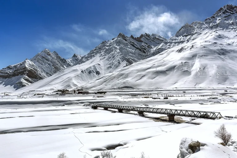 Winter Wonders of Spiti Valley: A Journey Through Snow-Kissed Splendor kaza-9777 copy 2
