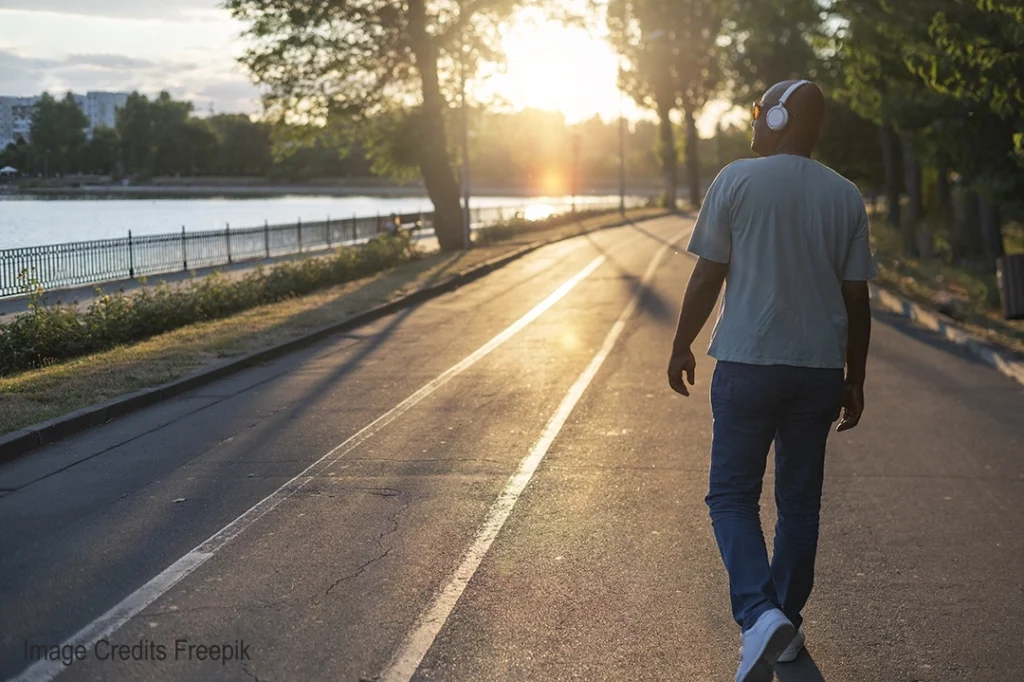 10,000 steps a day
