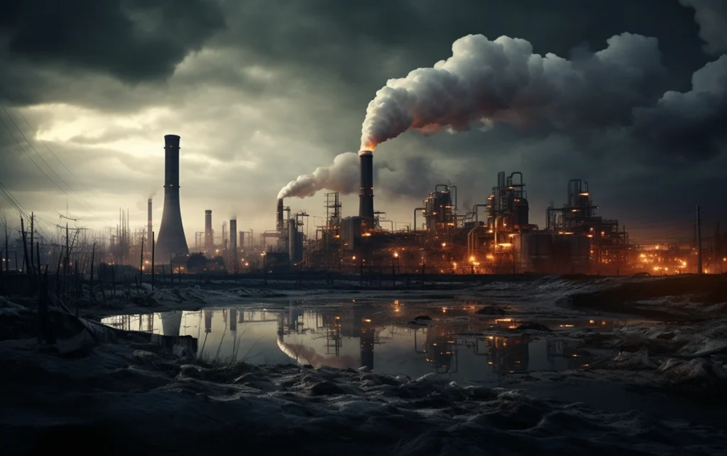 industrial pollution