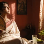 Indian woman staying cool indoors during India heatwave 2026 with traditional cooling remedies