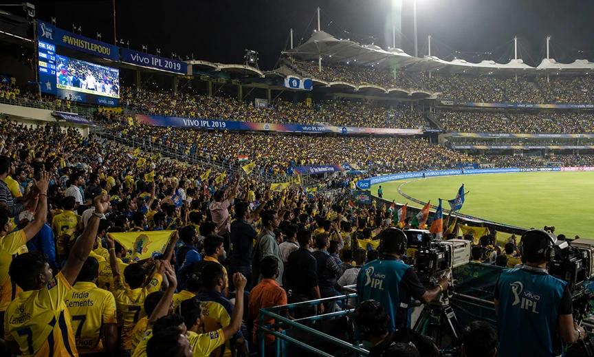 Packed cricket stadium highlighting the immense popularity of cricket in India