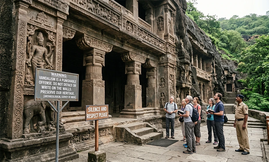 Historic Indian monument highlighting the importance of heritage conservation