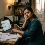 Urban Indian professional feeling financial pressure from middle class cost of living squeeze in 2026