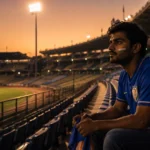 A dejected fan reflects India's football crisis as smaller nations reach the World Cup