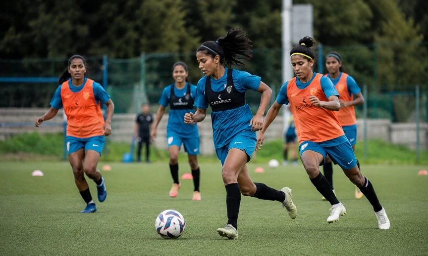 India's women's team ranks far higher, undercutting the india football crisis gene myth