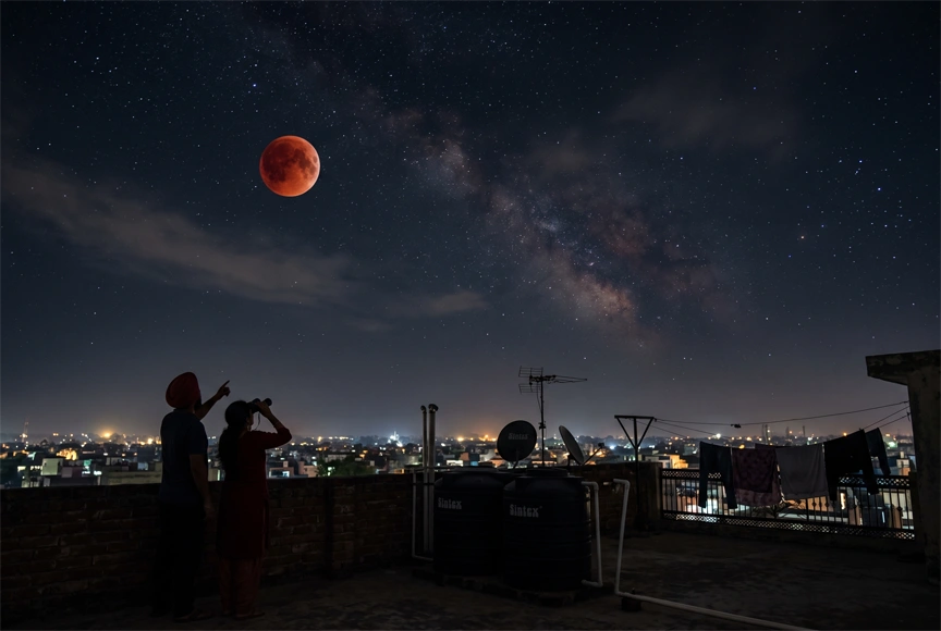 Total lunar eclipse coinciding with Raksha Bandhan history in 2026