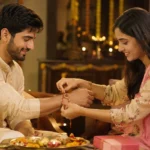 Raksha Bandhan history moment as a sister ties rakhi during the 2026 festival