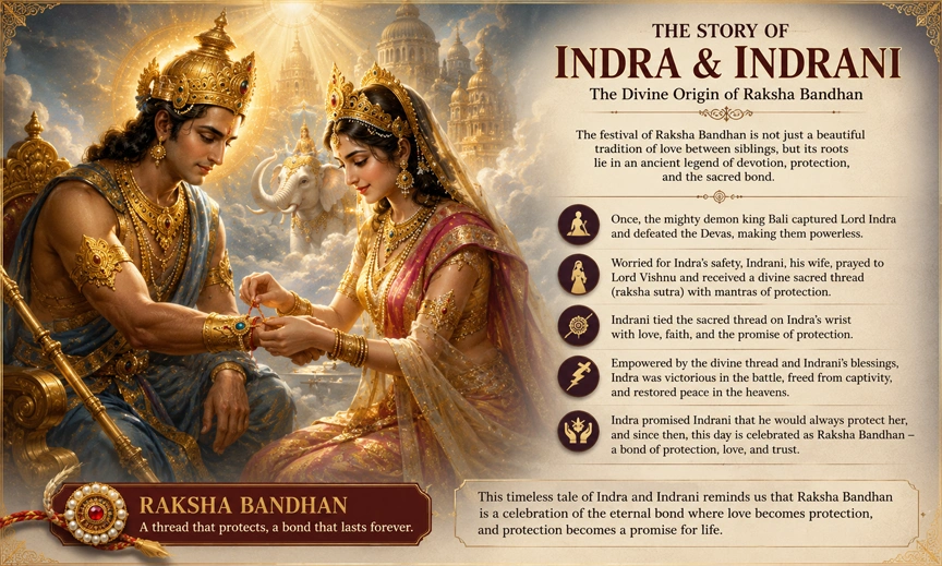 The Story of Indra and Indrani