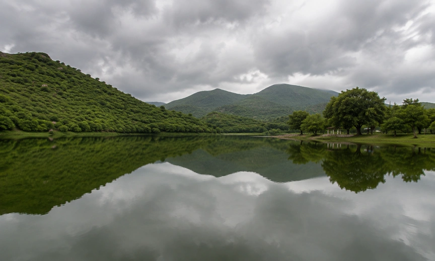 Damdama Lake monsoon afternoon on a budget weekend trip Delhi August plan