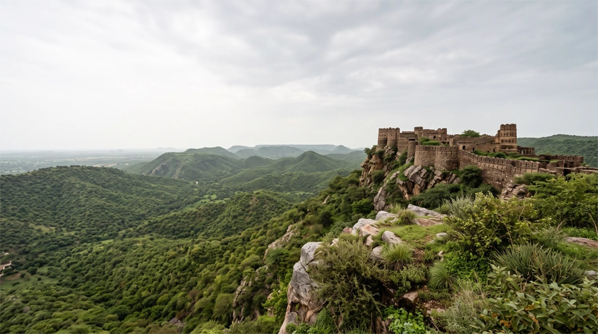 Neemrana and Kotputli budget weekend trip Delhi August escape